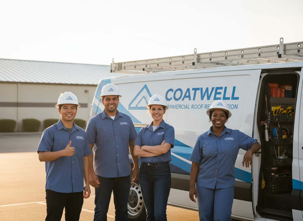 Commercial roof coating company in Carlton, TX